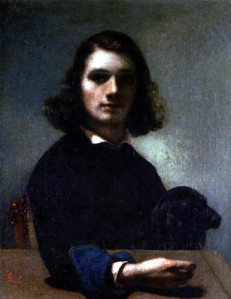 portrait Courbet-Tradition:rupture